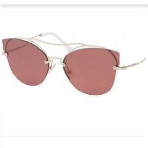 Miu Miu Scenique Butterfly Sunglasses in Pink Violet